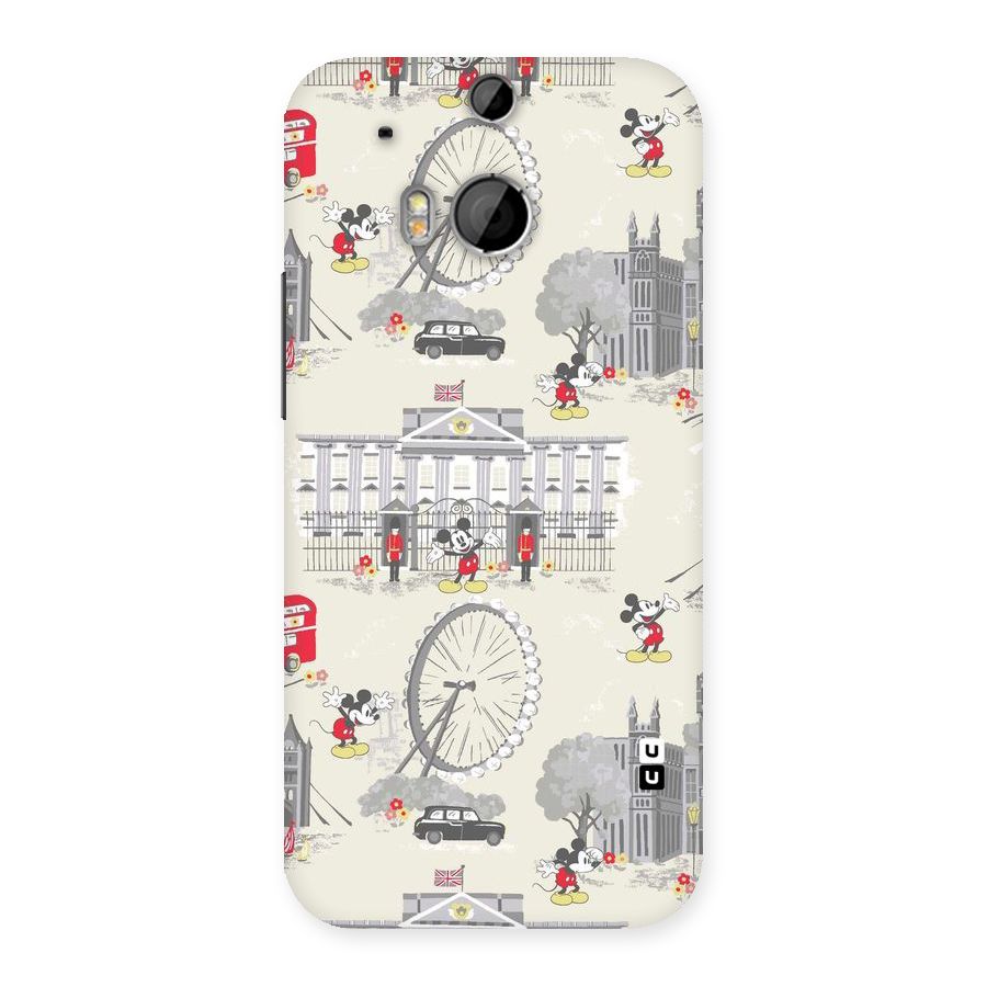 City Tour Pattern Back Case for HTC One M8