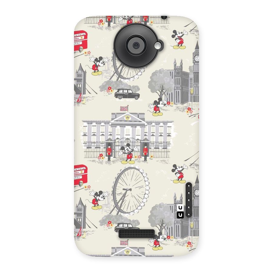 City Tour Pattern Back Case for HTC One X