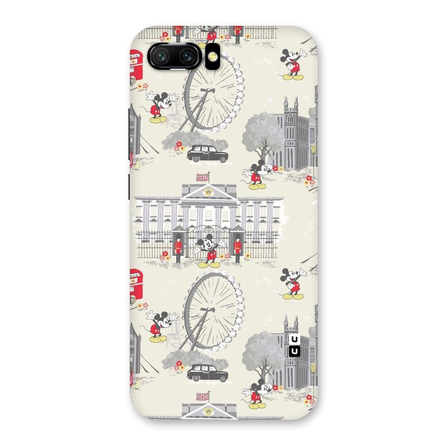 City Tour Pattern Back Case for Honor 10
