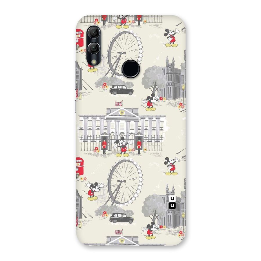 City Tour Pattern Back Case for Honor 10 Lite