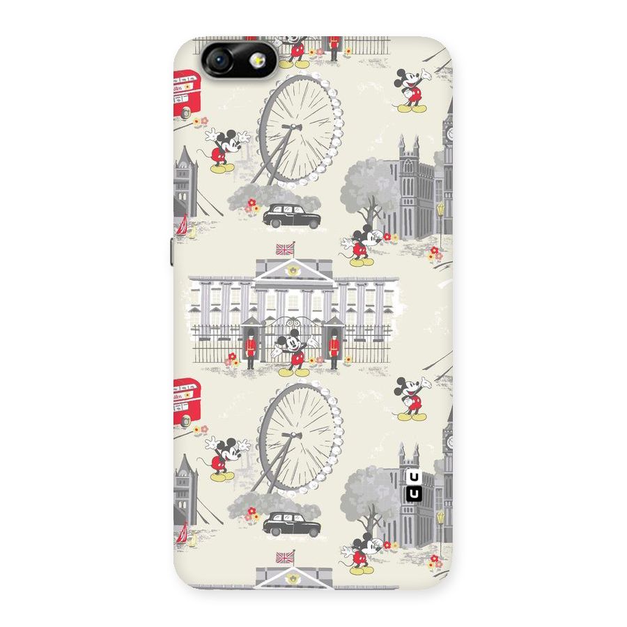 City Tour Pattern Back Case for Honor 4X