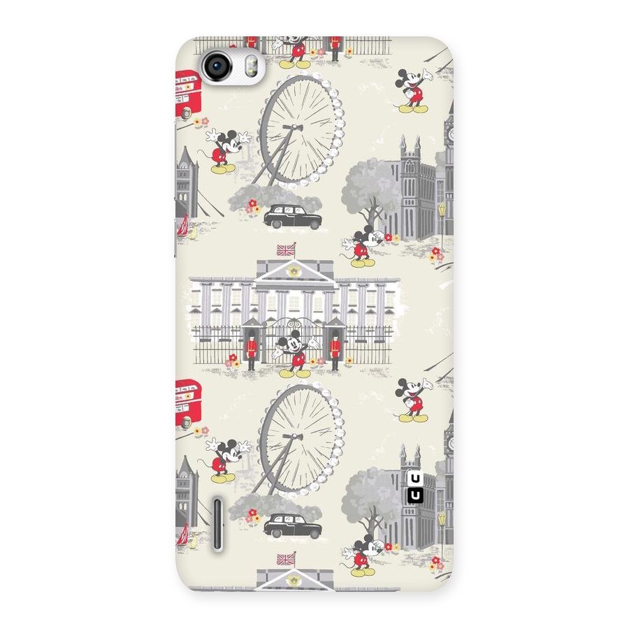 City Tour Pattern Back Case for Honor 6