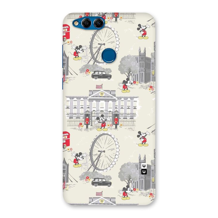 City Tour Pattern Back Case for Honor 7X
