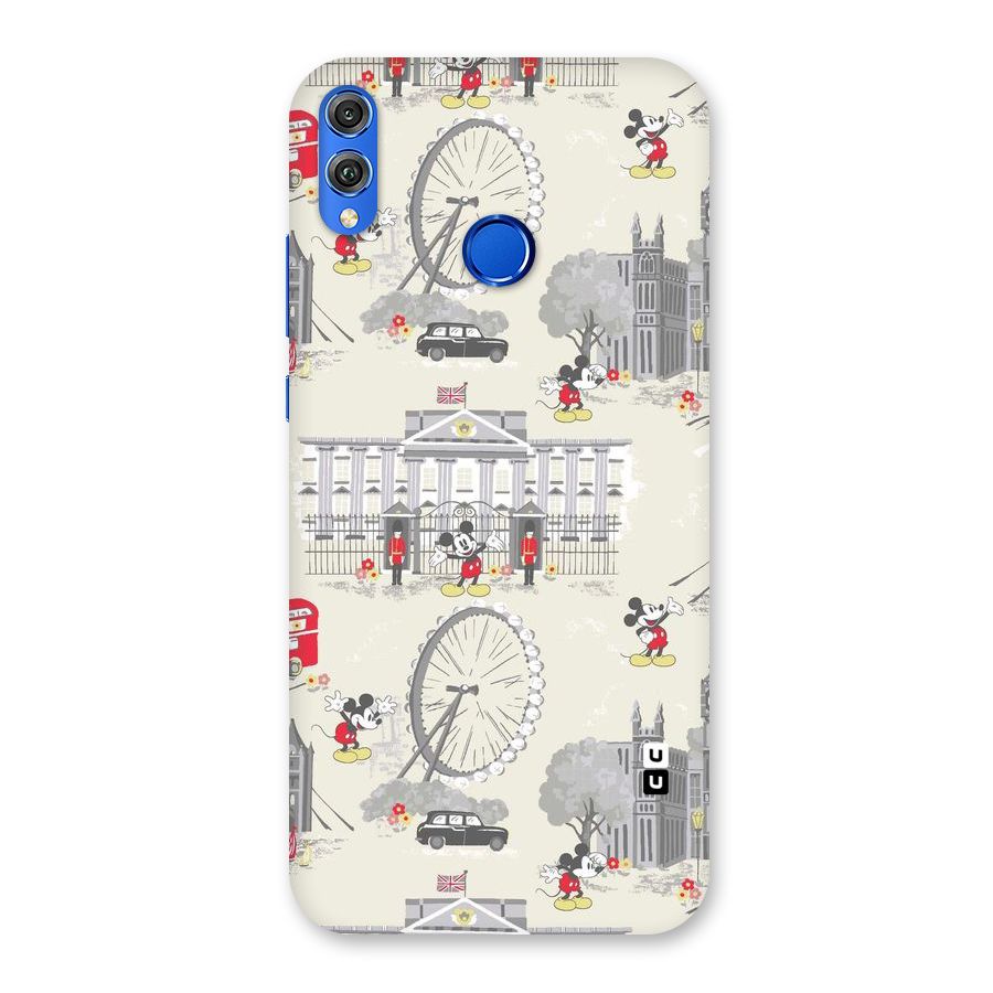 City Tour Pattern Back Case for Honor 8X