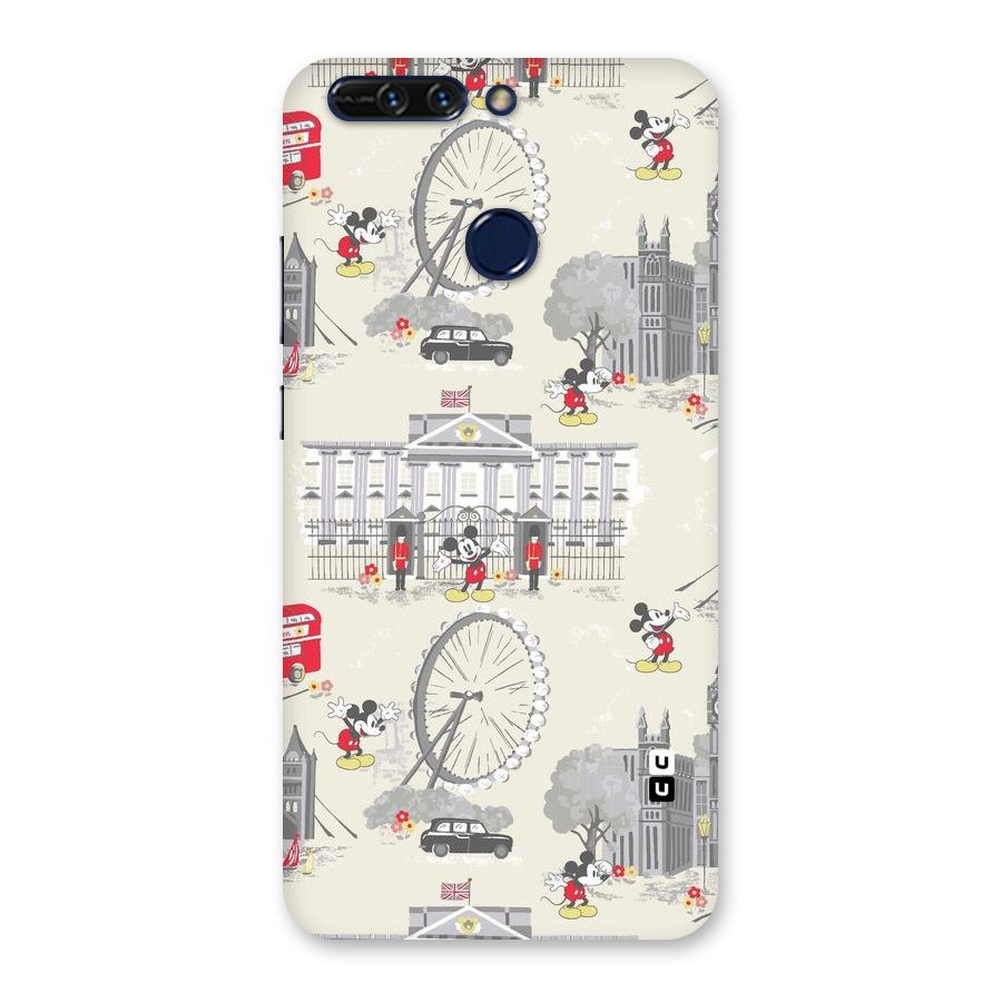 City Tour Pattern Back Case for Honor 8 Pro