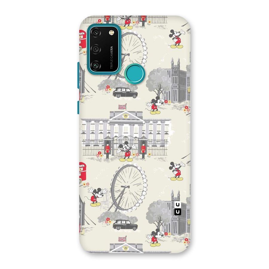 City Tour Pattern Back Case for Honor 9A