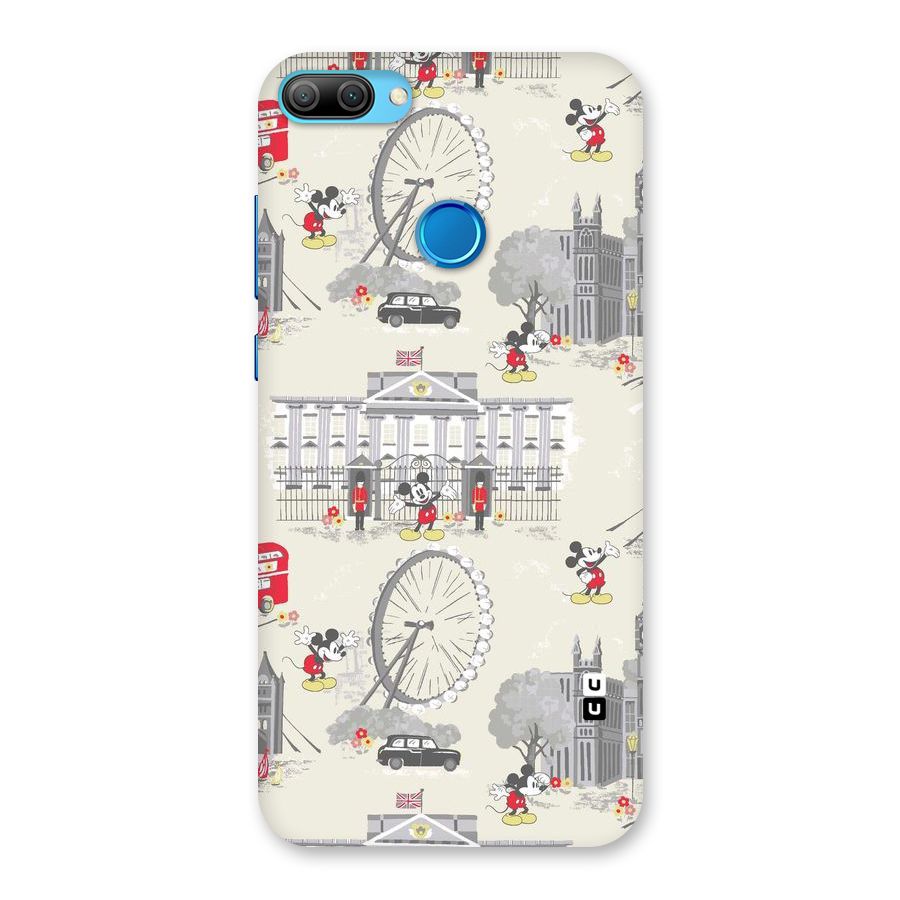 City Tour Pattern Back Case for Honor 9N