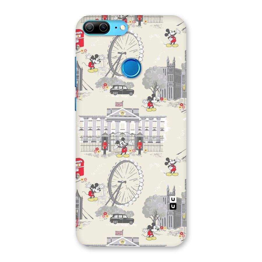 City Tour Pattern Back Case for Honor 9 Lite