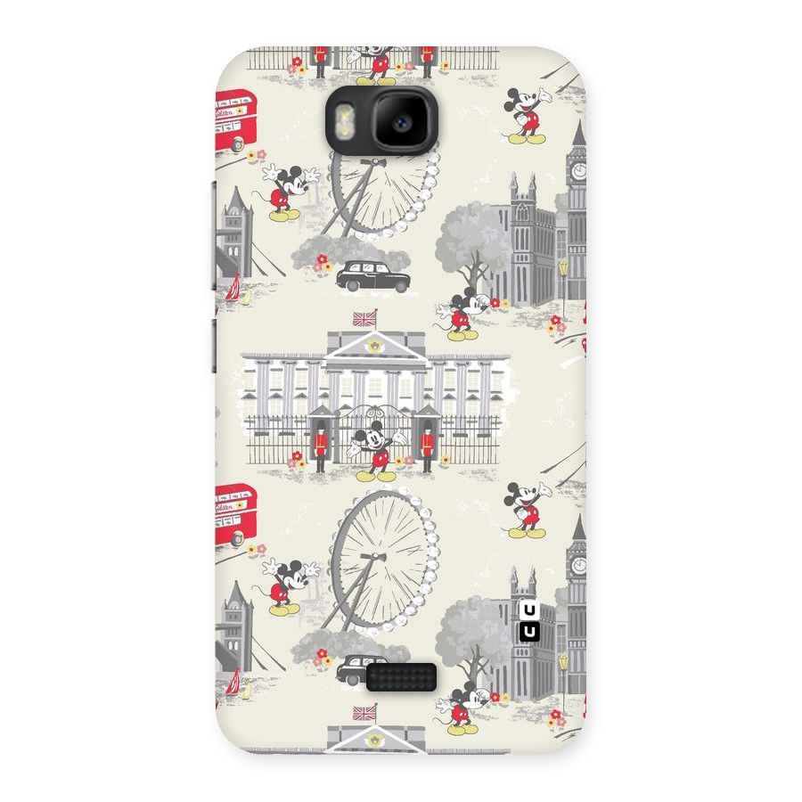 City Tour Pattern Back Case for Honor Bee