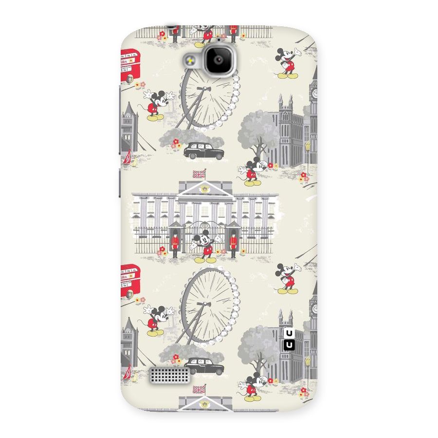 City Tour Pattern Back Case for Honor Holly