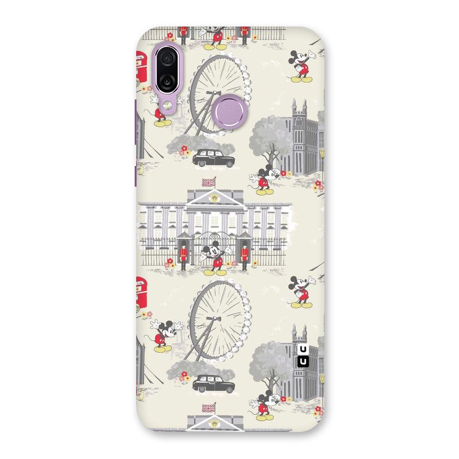 City Tour Pattern Back Case for Honor Play