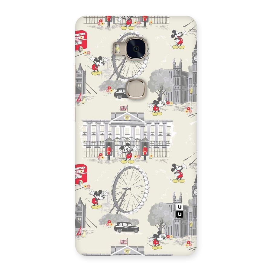 City Tour Pattern Back Case for Huawei Honor 5X