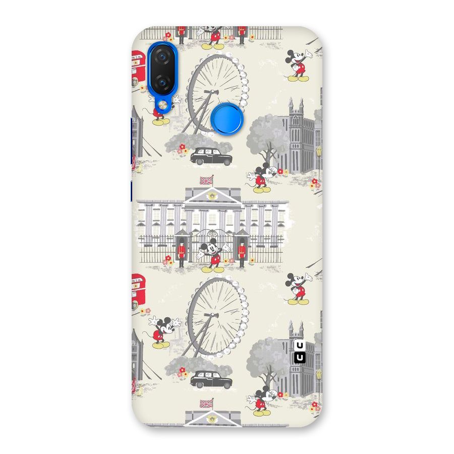 City Tour Pattern Back Case for Huawei P Smart+