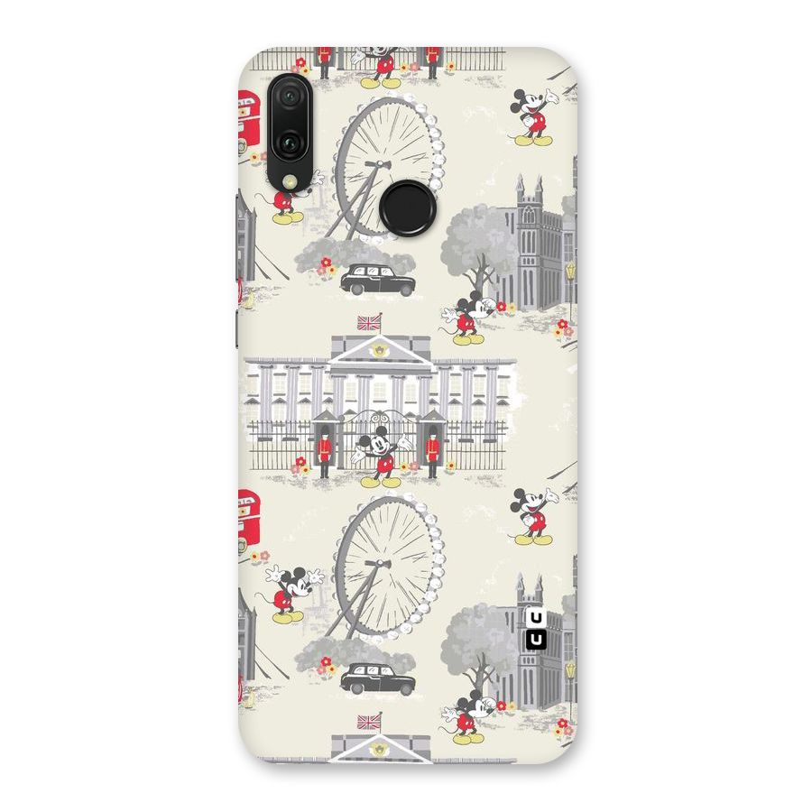 City Tour Pattern Back Case for Huawei Y9 (2019)