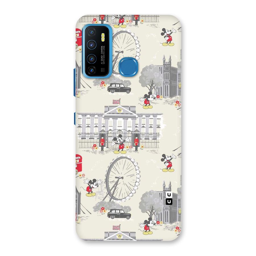 City Tour Pattern Back Case for Infinix Hot 9