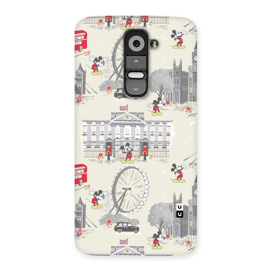 City Tour Pattern Back Case for LG G2