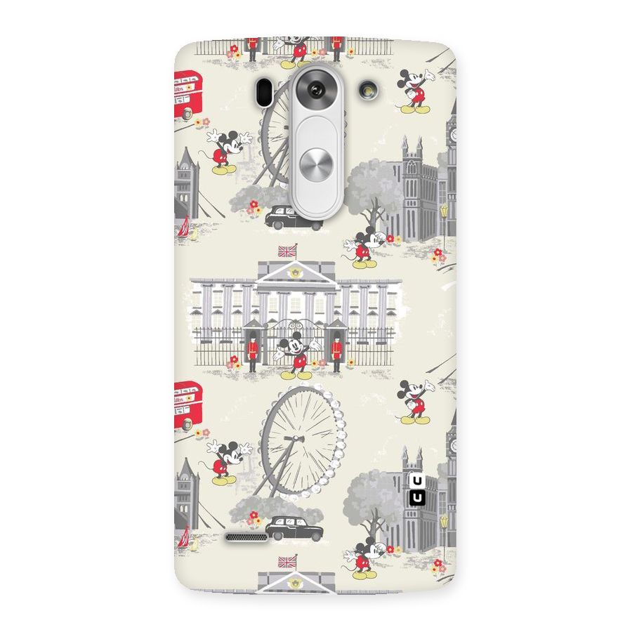 City Tour Pattern Back Case for LG G3 Mini