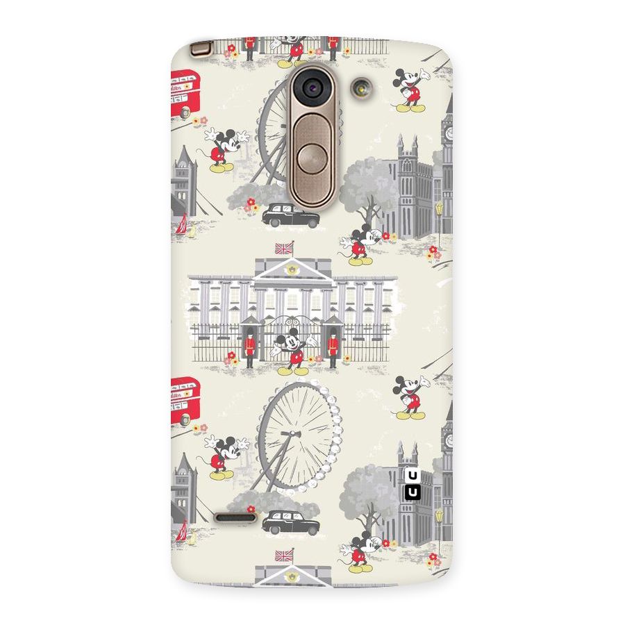 City Tour Pattern Back Case for LG G3 Stylus