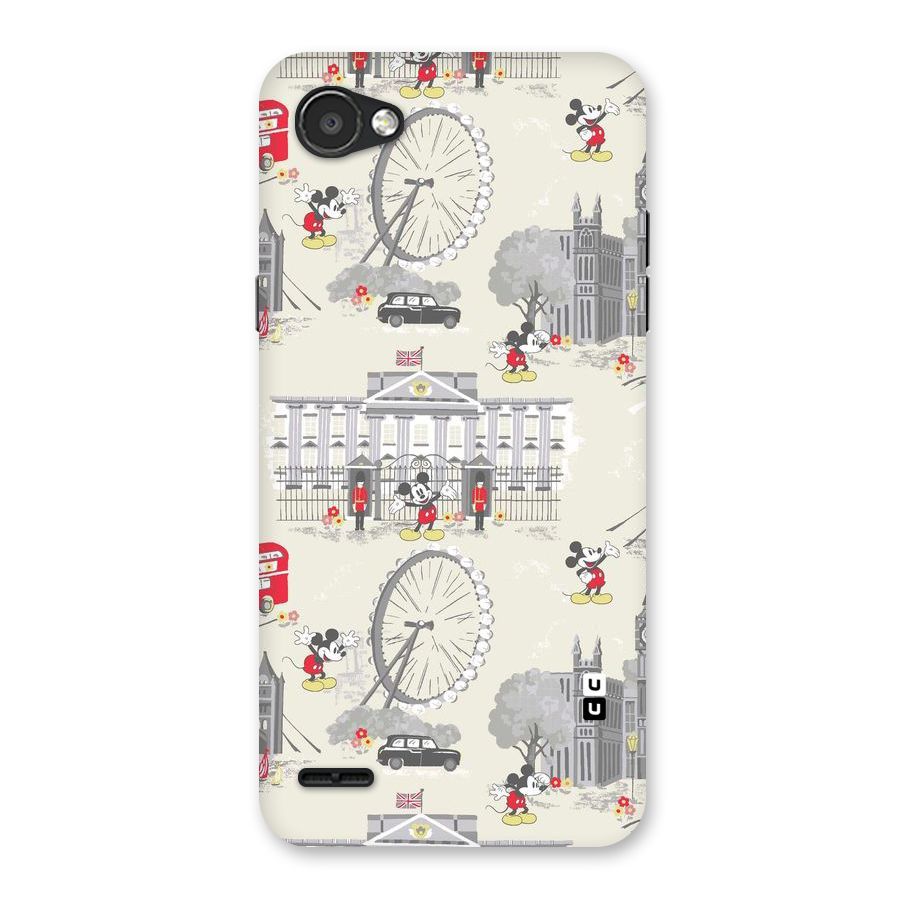 City Tour Pattern Back Case for LG Q6