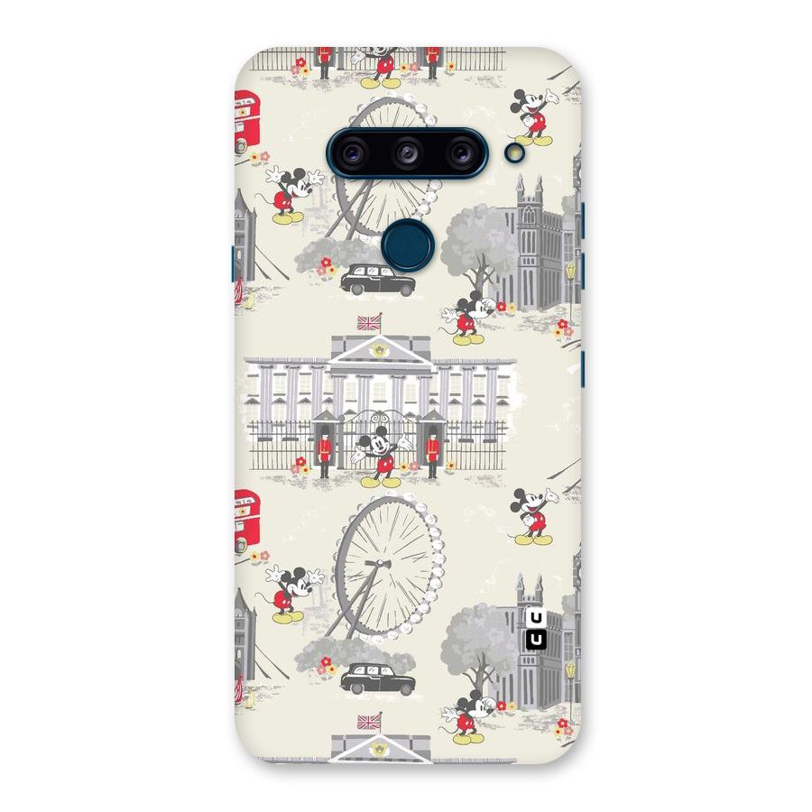 City Tour Pattern Back Case for LG  V40 ThinQ