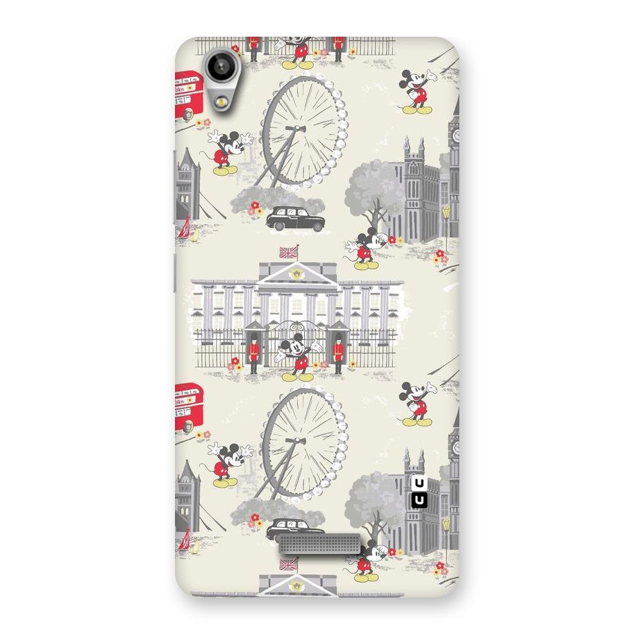 City Tour Pattern Back Case for Lava-Pixel-V1