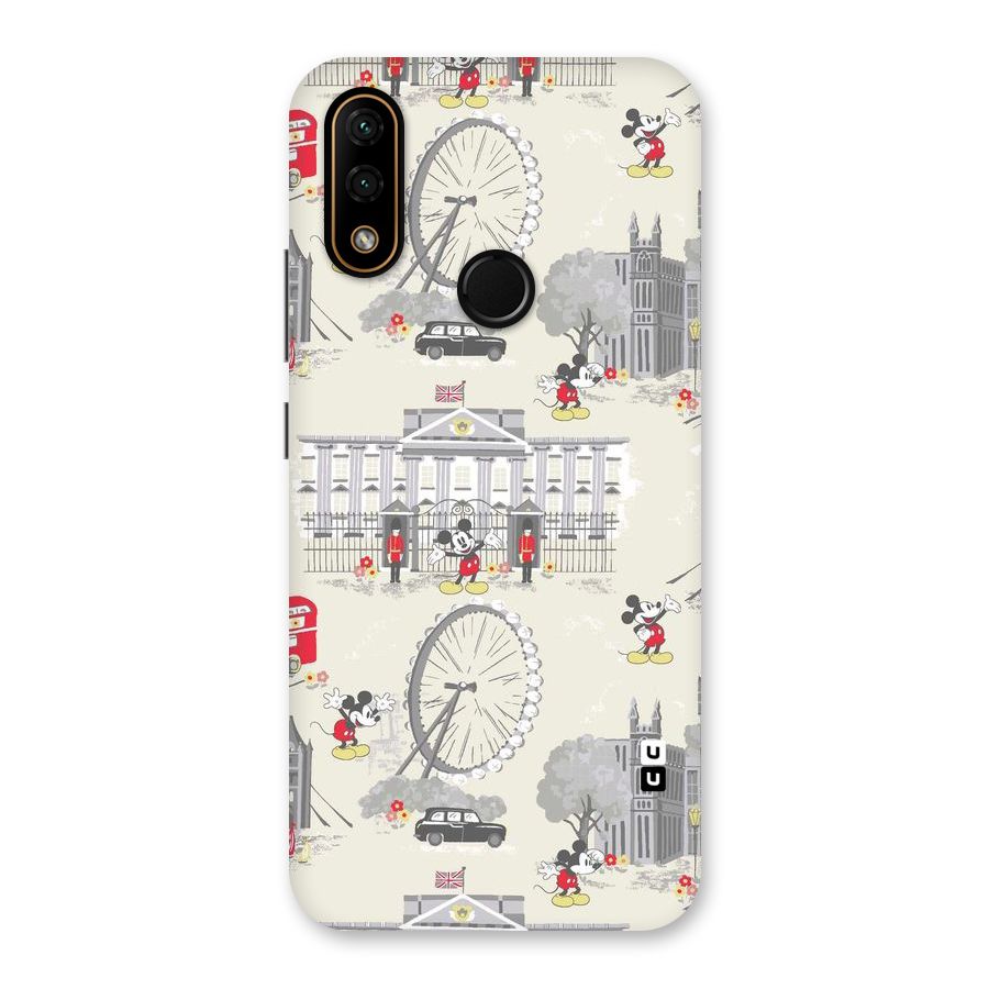 City Tour Pattern Back Case for Lenovo A6 Note