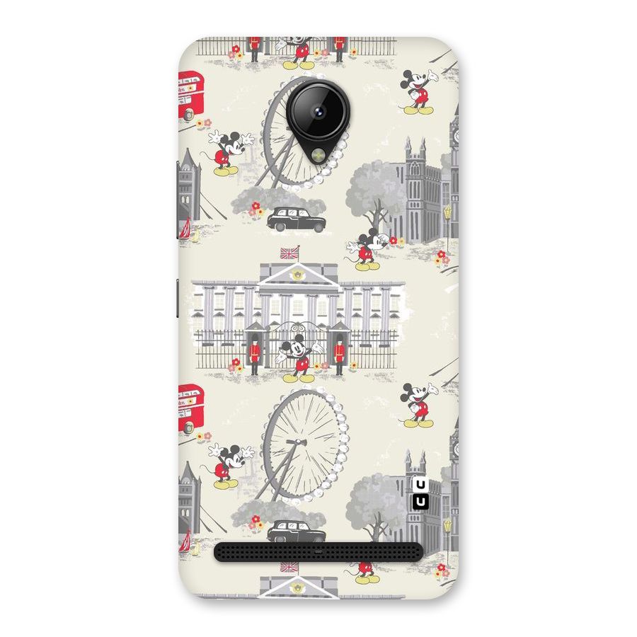 City Tour Pattern Back Case for Lenovo C2