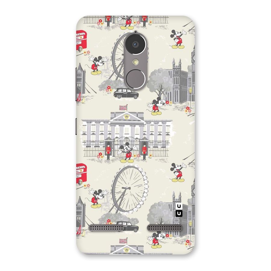 City Tour Pattern Back Case for Lenovo K6