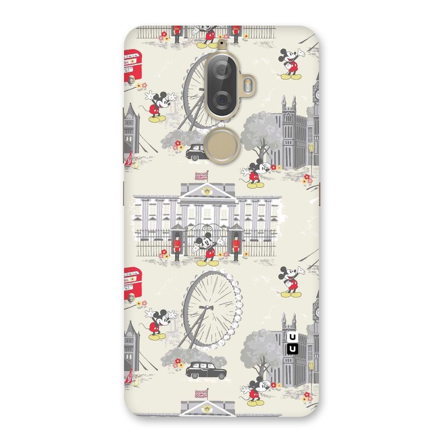 City Tour Pattern Back Case for Lenovo K8 Plus