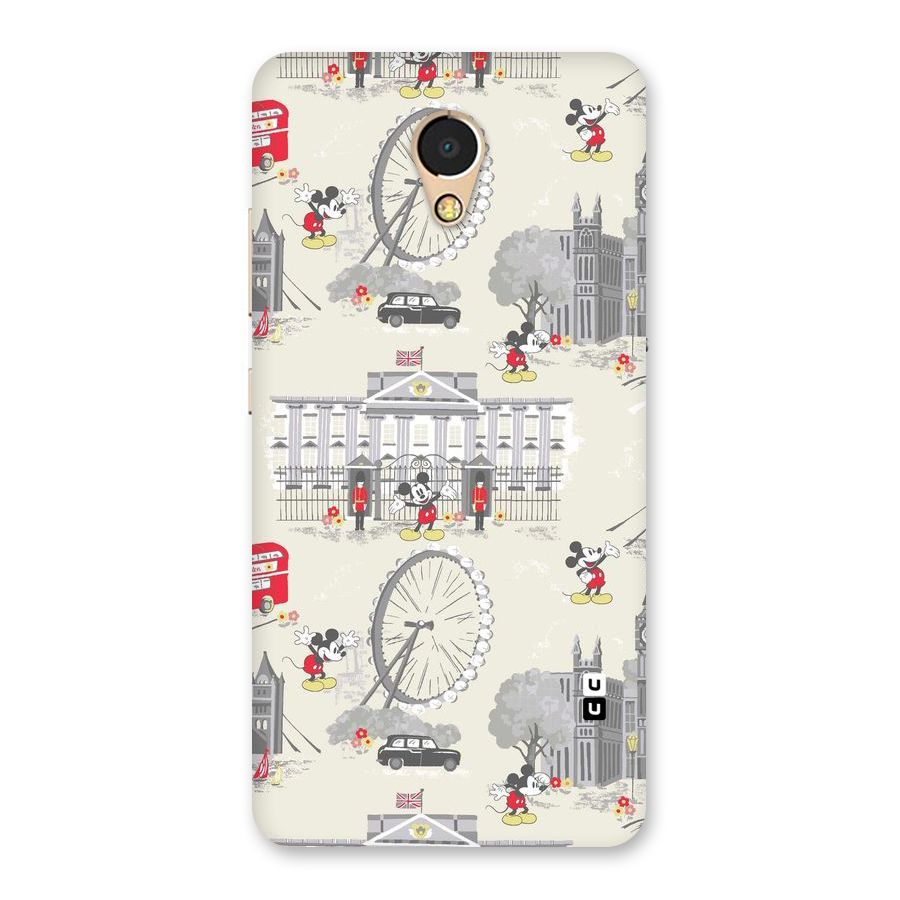City Tour Pattern Back Case for Lenovo P2