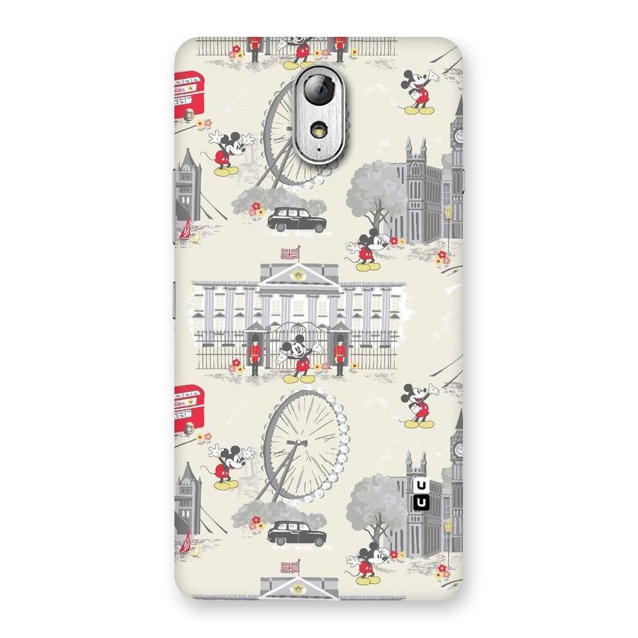 City Tour Pattern Back Case for Lenovo Vibe P1M