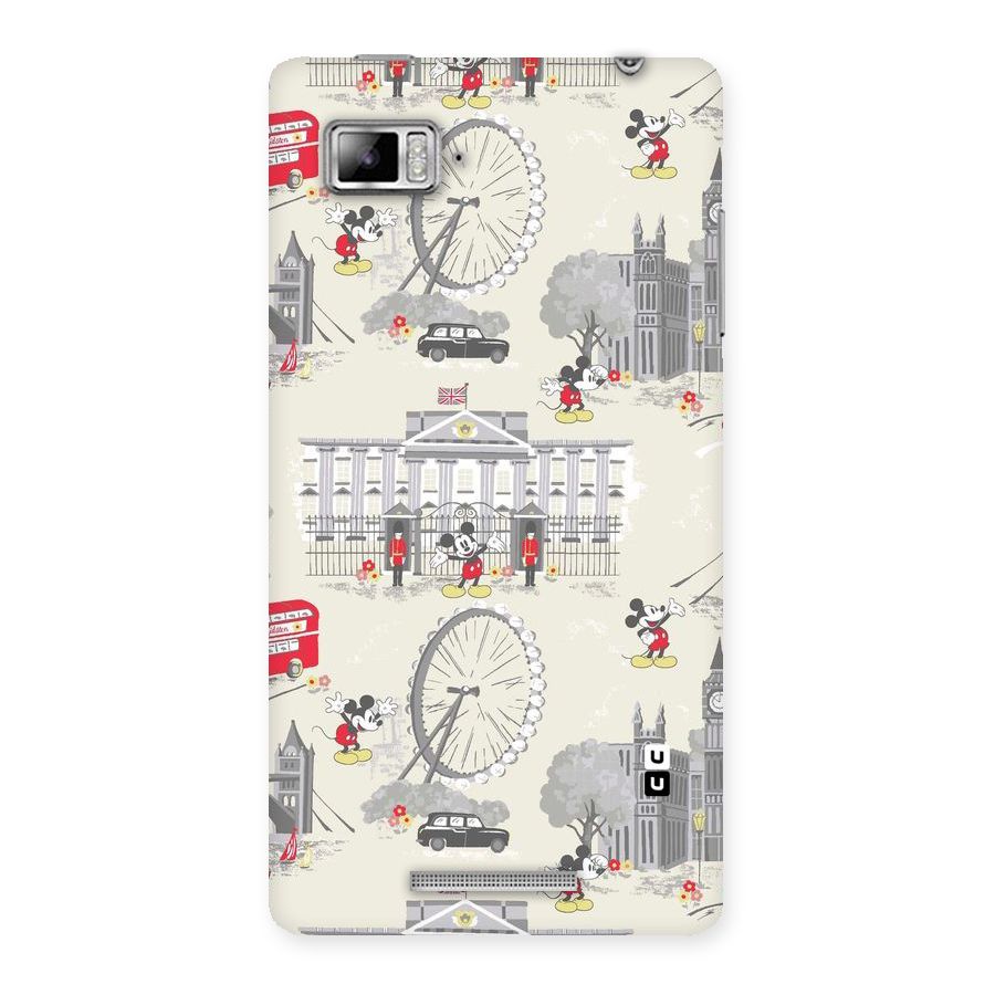 City Tour Pattern Back Case for Lenovo Vibe Z K910