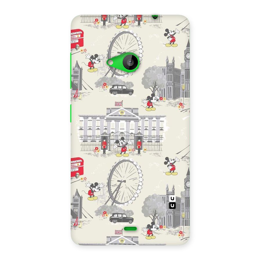 City Tour Pattern Back Case for Lumia 535