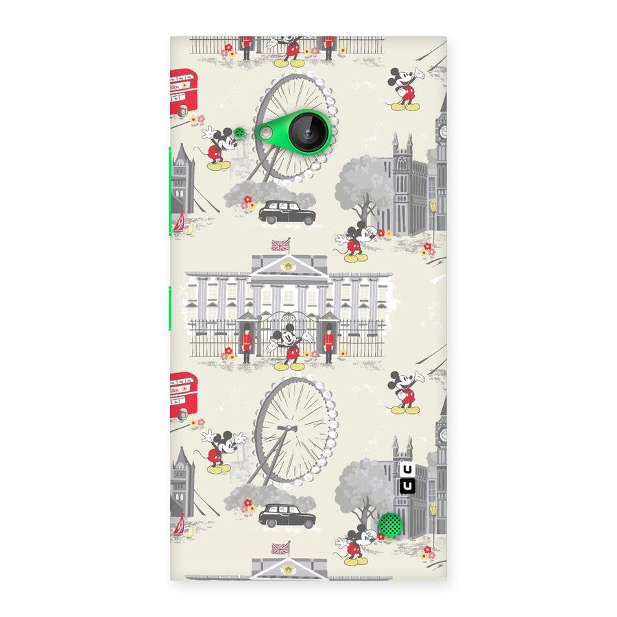 City Tour Pattern Back Case for Lumia 730