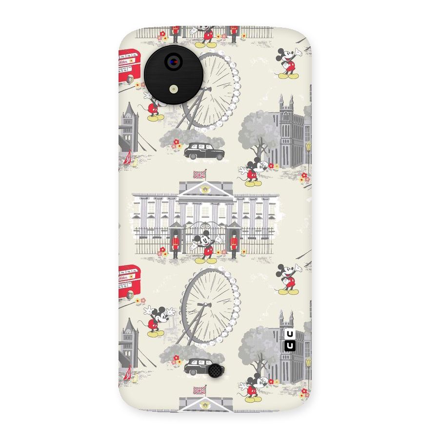 City Tour Pattern Back Case for Micromax Canvas A1