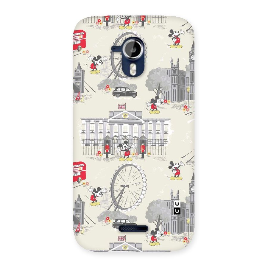 City Tour Pattern Back Case for Micromax Canvas Magnus A117