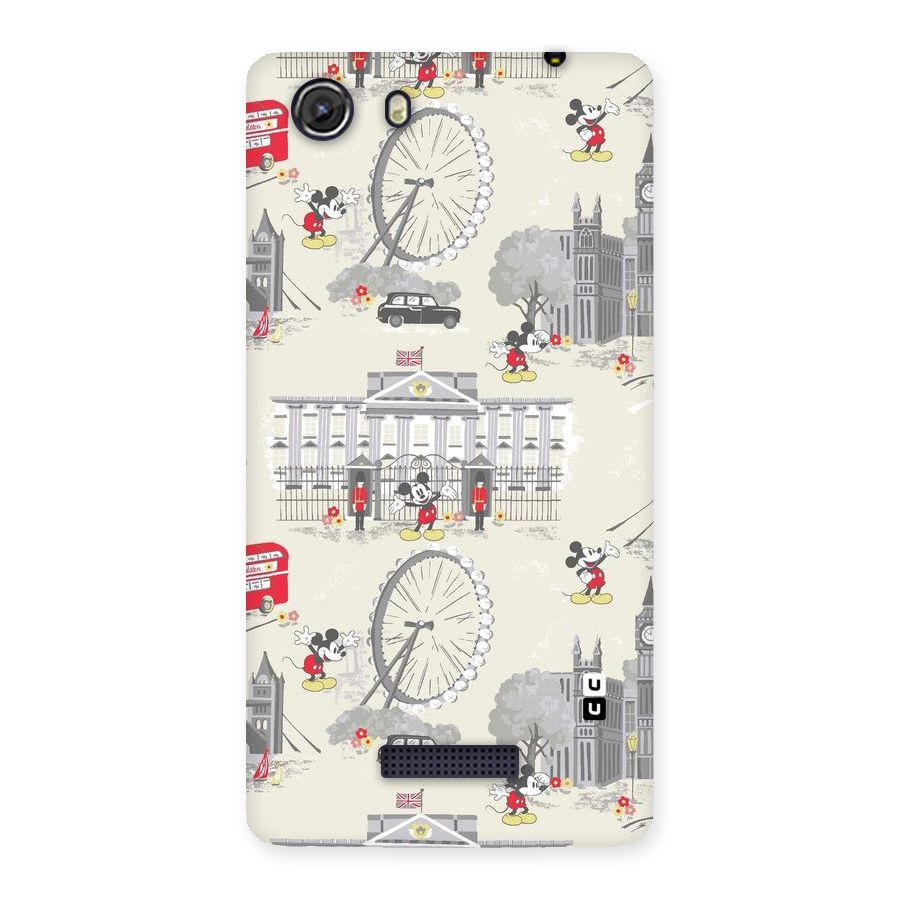 City Tour Pattern Back Case for Micromax Unite 3