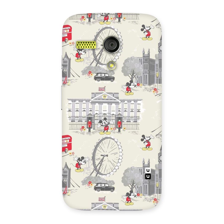 City Tour Pattern Back Case for Moto G