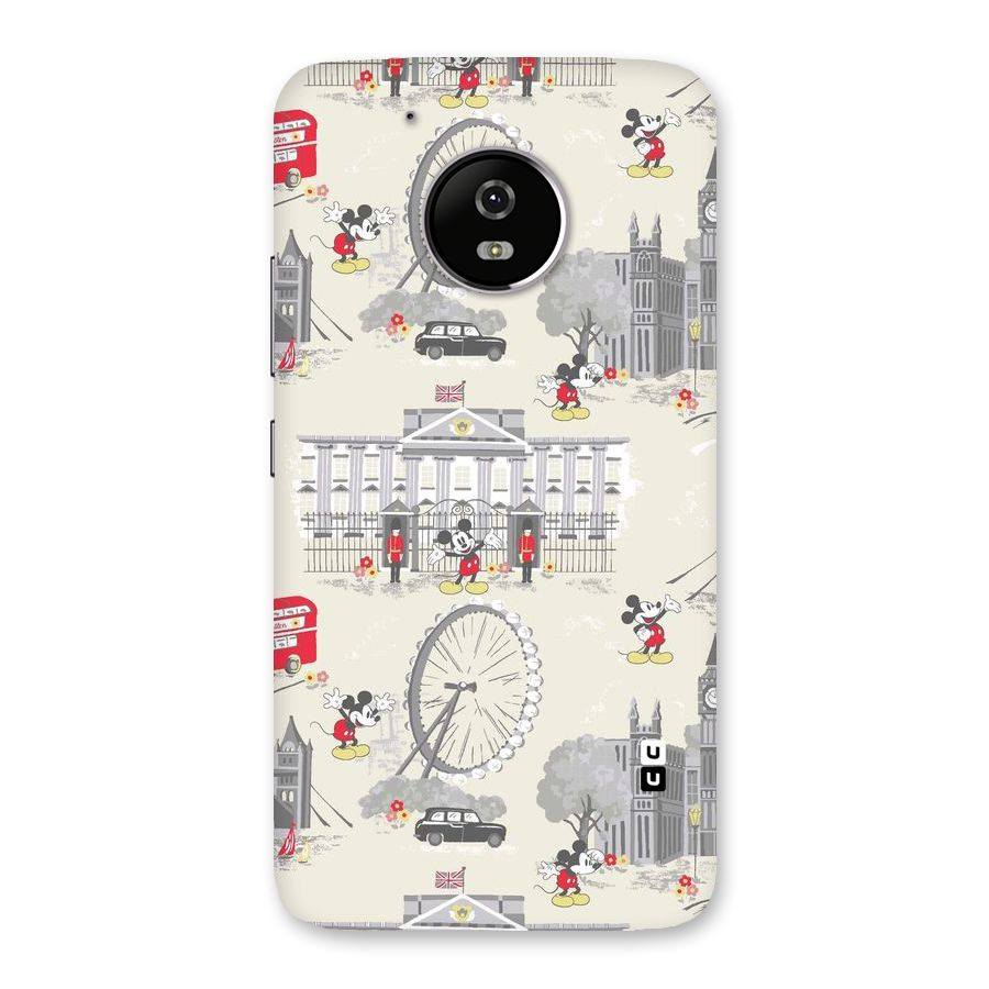 City Tour Pattern Back Case for Moto G5