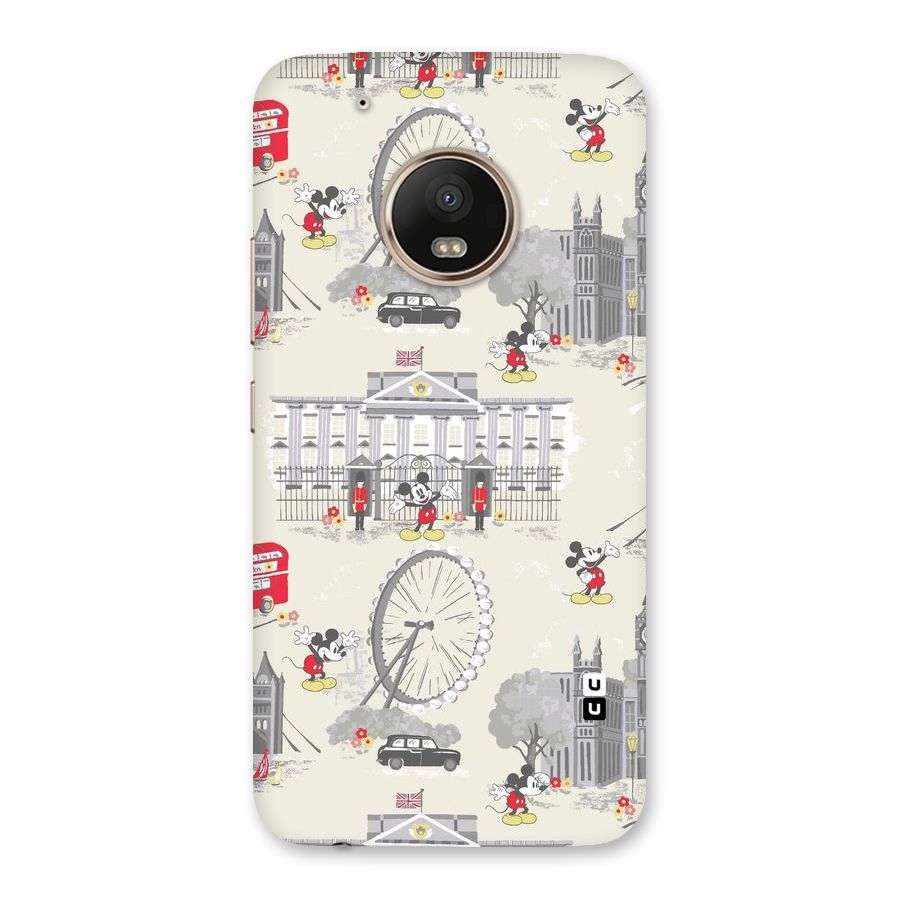 City Tour Pattern Back Case for Moto G5 Plus