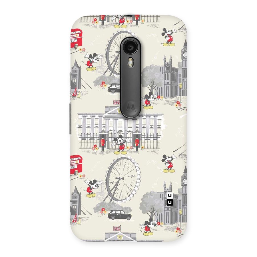 City Tour Pattern Back Case for Moto G Turbo