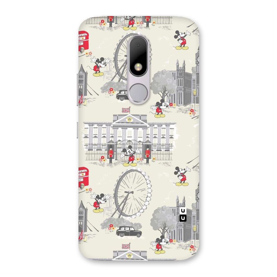 City Tour Pattern Back Case for Moto M