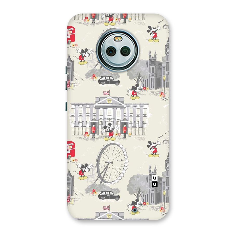 City Tour Pattern Back Case for Moto X4