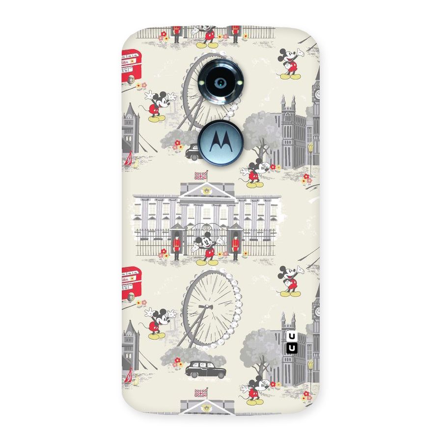 City Tour Pattern Back Case for Moto X 2nd Gen