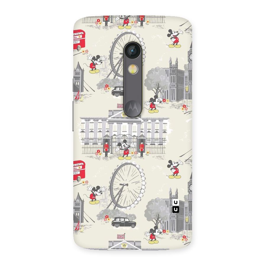 City Tour Pattern Back Case for Moto X Play