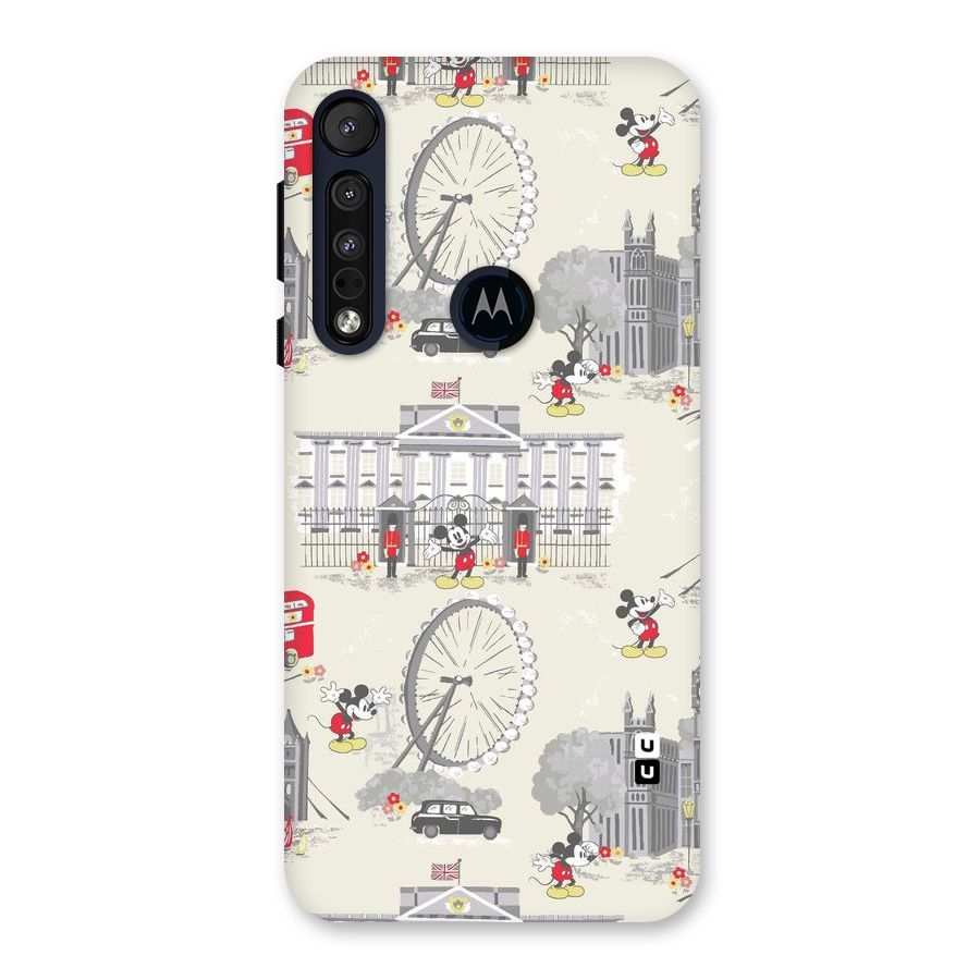 City Tour Pattern Back Case for Motorola One Macro