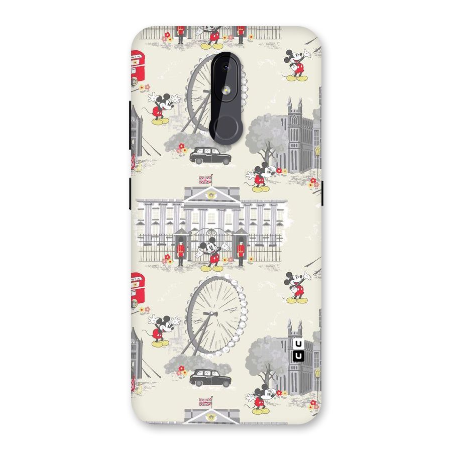 City Tour Pattern Back Case for Nokia 3.2
