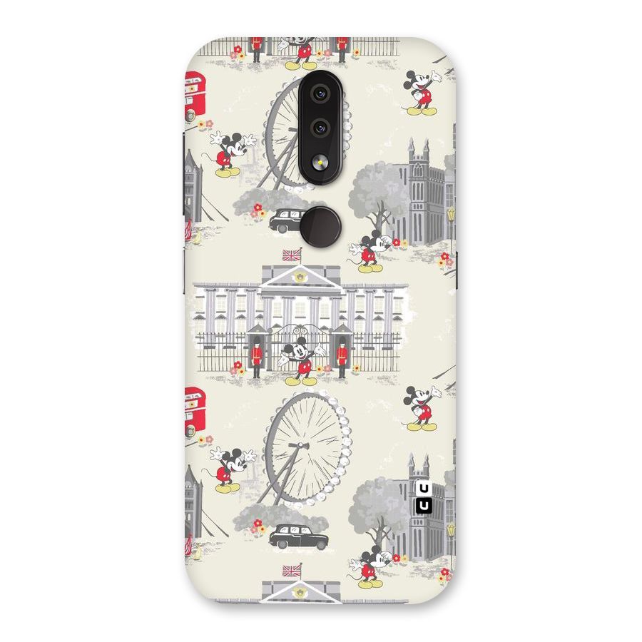 City Tour Pattern Back Case for Nokia 4.2