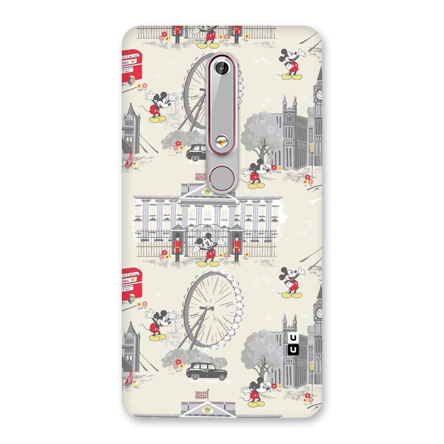 City Tour Pattern Back Case for Nokia 6.1