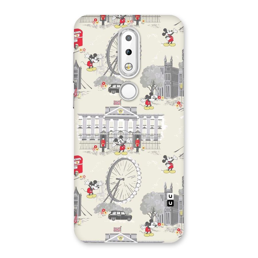 City Tour Pattern Back Case for Nokia 6.1 Plus